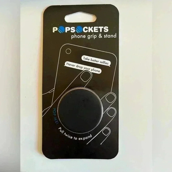 Pop socket - black new unused - Picture 1 of 4